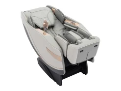 Poltrona*Vente-unique Cadeirão de massagens pele sintética, sistema gravidade zero cinza MOWATA Cinzento