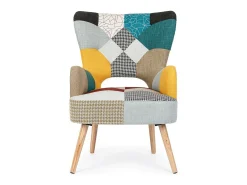 Cadeirão em patchwork - GALATEA QUEEN^ Poltrona