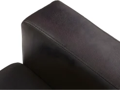 Poltrona|Vente-unique Cadeirão em pele sintética Castanho - ACKLEY Castanho chocolate