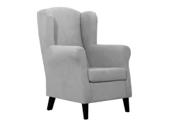 Poltrona* Cadeirão em poliéster claro 110x75x80cm Cinzento