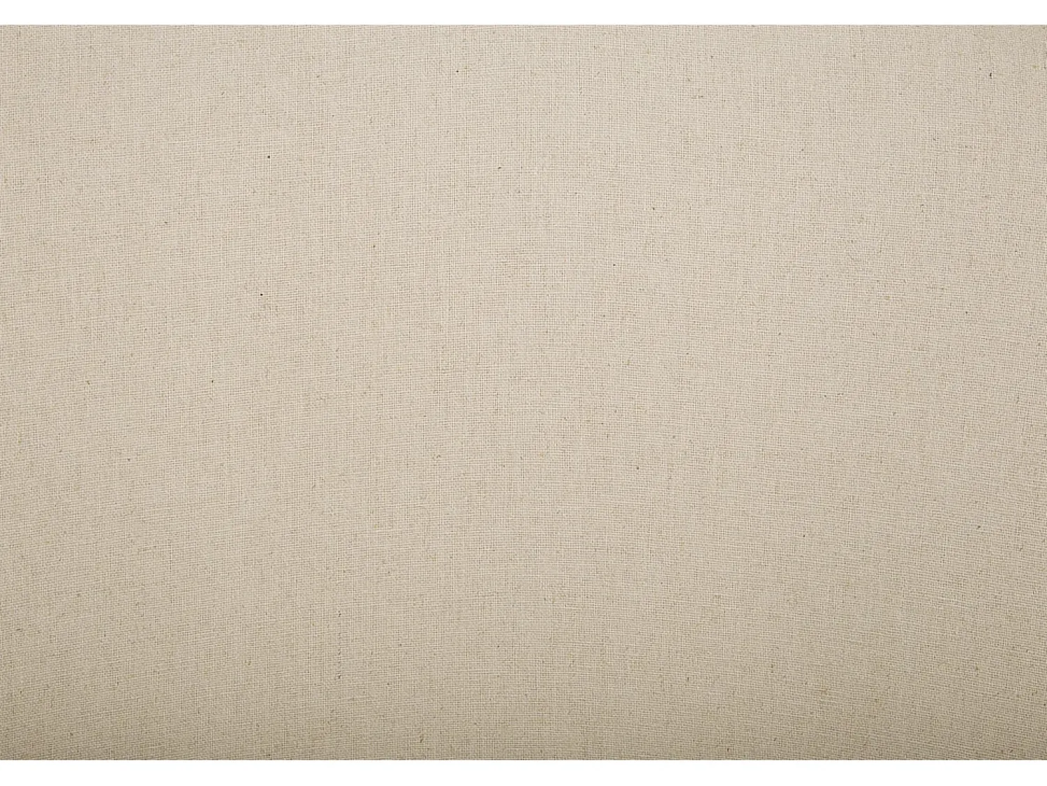 Poltrona*Vente-unique Cadeirão em tecido 100% linho Bege estilo charme - ALIENOR Creme