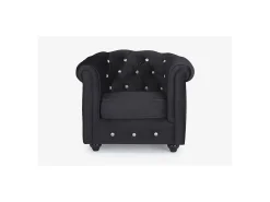 Vente-unique Cadeirão em veludo e botões cristal CHESTERFIELD^ Poltrona