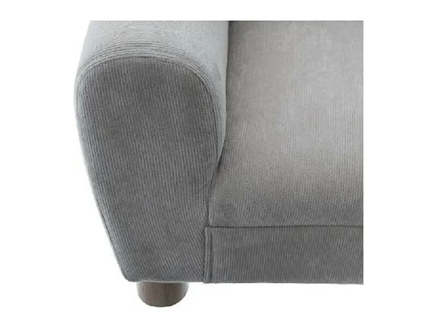Poltrona|Atmosphera Cadeirão infantil em poliéster 52x44x43cm Cinzento