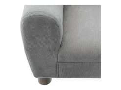 Poltrona|Atmosphera Cadeirão infantil em poliéster 52x44x43cm Cinzento