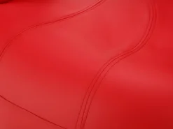 Clearance Vente-unique Cadeirão mão giratório em pele sintética - CATCHY Vermelho
