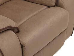 Vente-unique Cadeirão relax em microfibra - HERNANI^ Poltrona