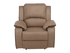 Vente-unique Cadeirão relax em microfibra - HERNANI^ Poltrona