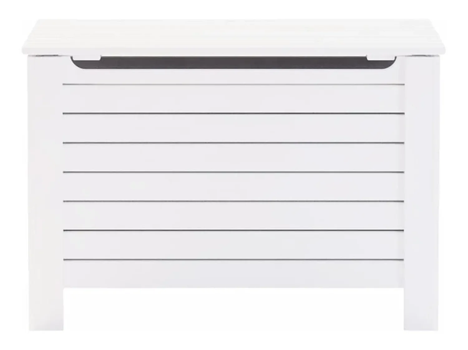Acessórios De Arrumação* Caixa de arrumação c/ tampa RANA 80x49x54cm pinho maciço PT701375 Branco