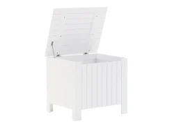 vidaxl Caixa de arrumação c/ tampa RANA 60x49x54cm pinho maciço^ Acessórios De Arrumação