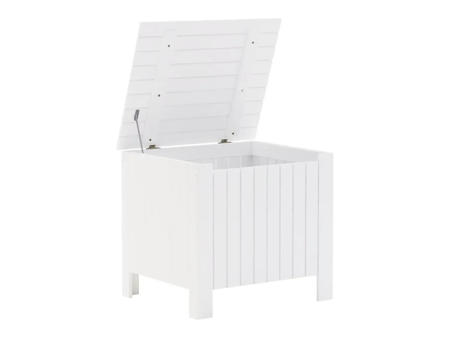 vidaxl Caixa de arrumação c/ tampa RANA 60x49x54cm pinho maciço^ Acessórios De Arrumação
