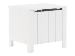 vidaxl Caixa de arrumação c/ tampa RANA 60x49x54cm pinho maciço^ Acessórios De Arrumação