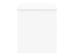 Acessórios De Arrumação*vidaxl Caixa de arrumação 100x42x46 cm derivados de madeira Branco