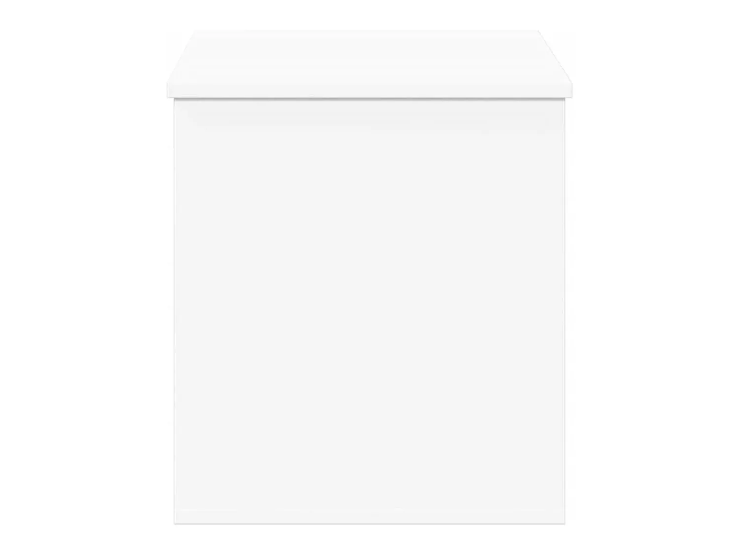 Acessórios De Arrumação*vidaxl Caixa de arrumação 100x42x46 cm derivados de madeira Branco