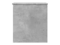 Outlet Caixa de arrumação 40x42x46 cm derivados madeira cinza cimento PT835988 Cinzento