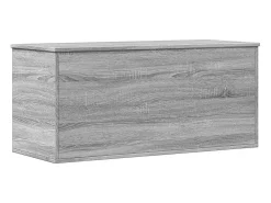 Acessórios De Arrumação|vidaxl Caixa de arrumação 100x42x46 cm derivados madeira cinza sonoma Cinzento