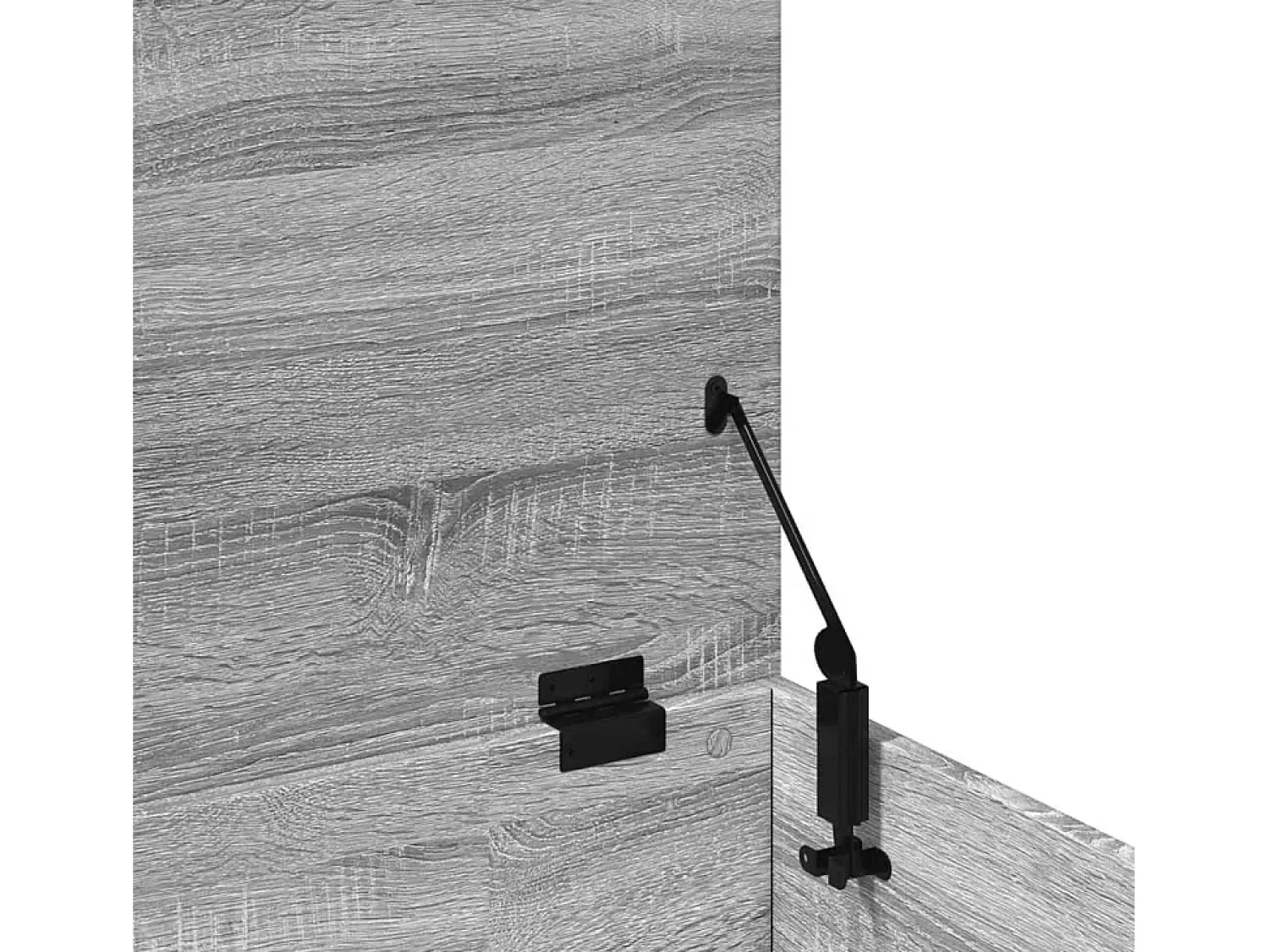 Acessórios De Arrumação|vidaxl Caixa de arrumação 100x42x46 cm derivados madeira cinza sonoma Cinzento
