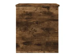 Clearance Caixa de arrumação 60x42x46 cm deriv. madeira carvalho fumado PT118749 Castanho