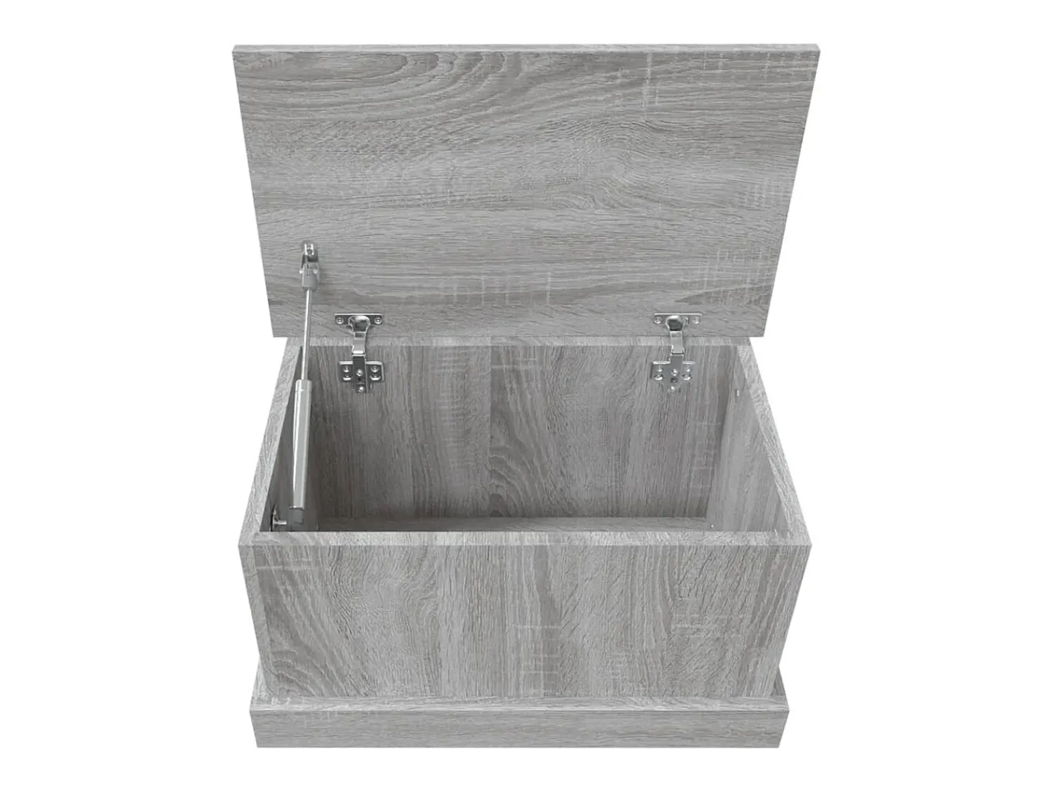 Acessórios De Arrumação*vidaxl Caixa de arrumação 50x30x28 cm derivados madeira cinza sonoma Cinzento
