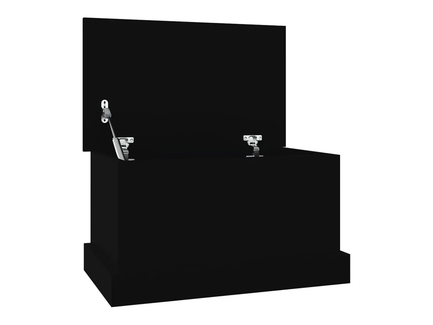 Acessórios De Arrumação| Caixa de arrumação 50x30x28 cm derivados de madeira PT973177 Preto