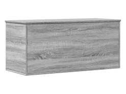 Acessórios De Arrumação| Caixa de arrumação 100x42x46 cm derivados madeira cinza sonoma PT676854 Cinzento