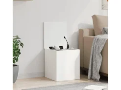 Acessórios De Arrumação| Caixa de arrumação 40x42x46 cm derivados de madeira PT725722 Branco