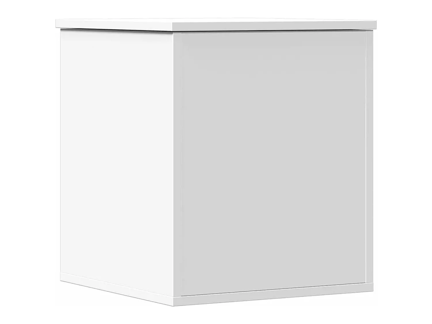 Acessórios De Arrumação| Caixa de arrumação 40x42x46 cm derivados de madeira PT725722 Branco
