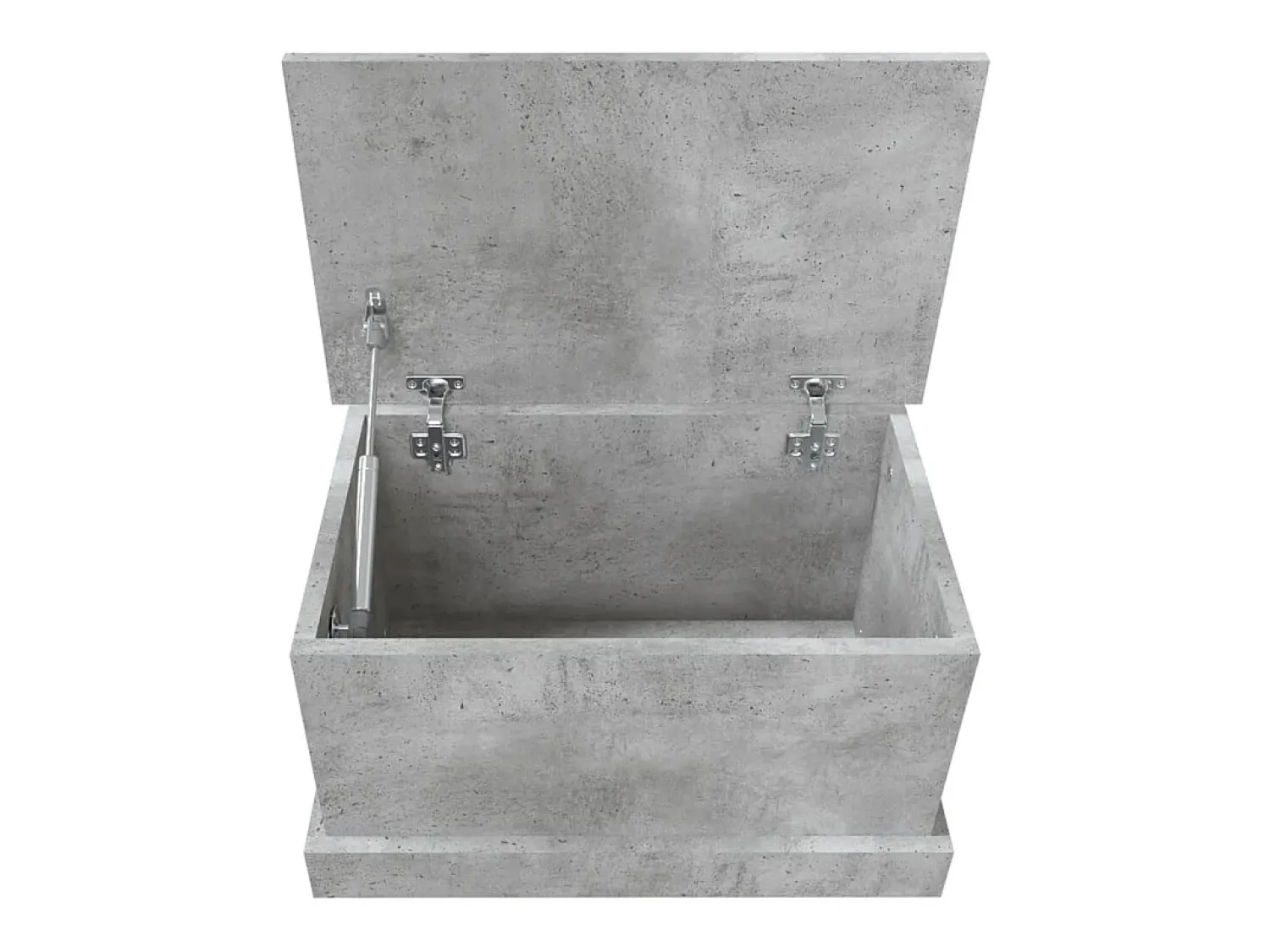 Acessórios De Arrumação|vidaxl Caixa de arrumação 50x30x28 cm derivados madeira cinza cimento Cinzento