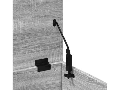 Acessórios De Arrumação|vidaxl Caixa de arrumação 60x42x46 cm derivados madeira cinza sonoma Cinzento