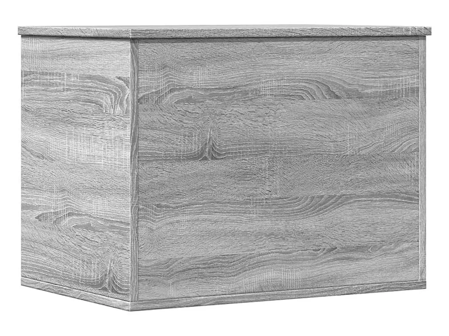 Acessórios De Arrumação|vidaxl Caixa de arrumação 60x42x46 cm derivados madeira cinza sonoma Cinzento