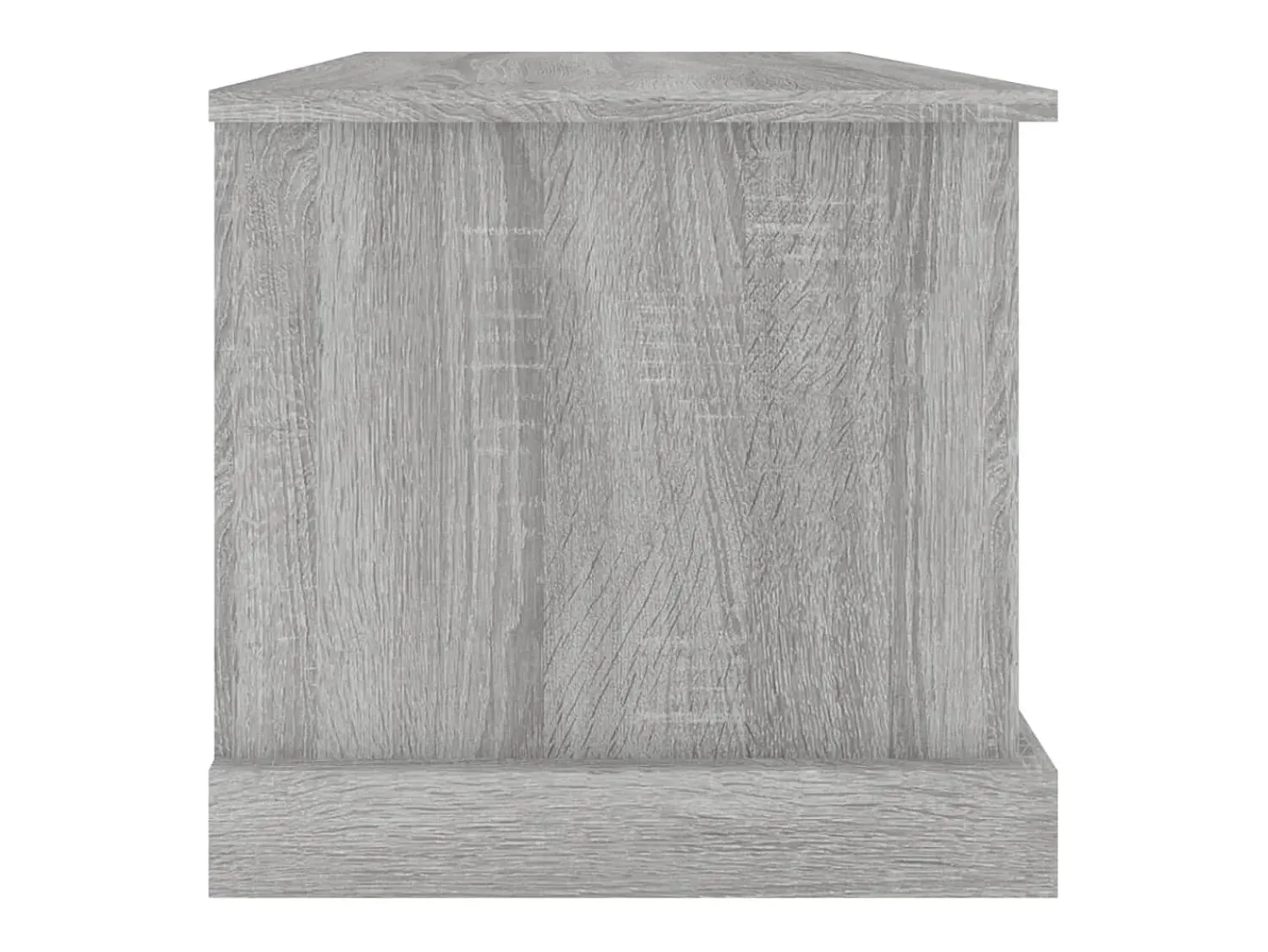 Outlet vidaxl Caixa de arrumação 70x40x38 cm derivados madeira cinza sonoma Cinzento
