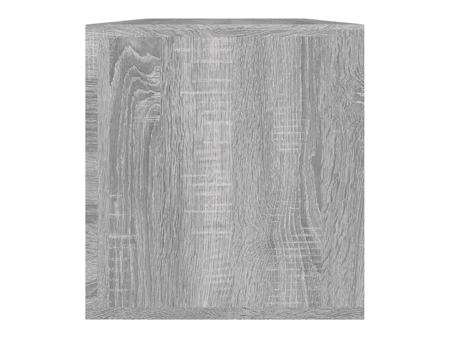 Móvel De Arrumação|vidaxl Caixa discos vinil 71x34x36cm derivados madeira sonoma Cinzento