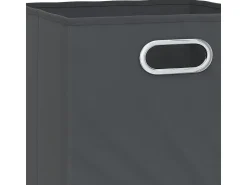 Hot Vicco Caixa dobrável antracite 30x30x30 Cinza antracite