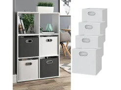 Vicco Caixa dobrável 30x30x30 Branco