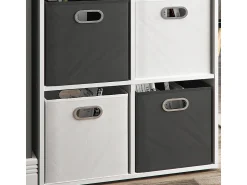 Acessórios De Arrumação|Vicco Caixa dobrável 30x30x30 Branco