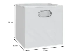 Acessórios De Arrumação*Vicco Caixa dobrável 30x30x30 Branco