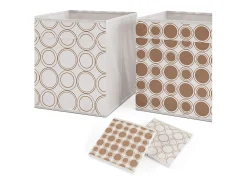 Vicco Caixa dobrável branco/ 30x30x30^ Acessórios De Arrumação