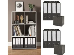 Acessórios De Arrumação*Vicco Caixa dobrável 30x30x30 Preto