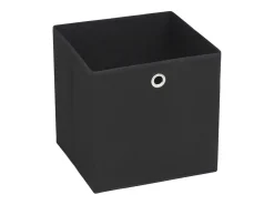 Acessórios De Arrumação|vidaxl Caixas de Arrumação em TNT - 10 Peças Pretas 32x32x32 cm Preto