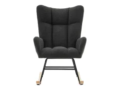 Poltrona|KOMHTOM Cama acolchoada para adulto 180 x 1426 cm, sem cabeceira, com faixa LED (monocromática), base com suspensão hidráulica, bege. Cinzento