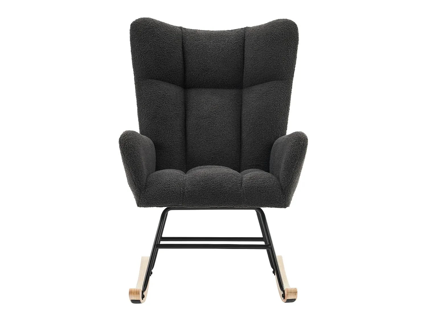 Poltrona|KOMHTOM Cama acolchoada para adulto 180 x 1426 cm, sem cabeceira, com faixa LED (monocromática), base com suspensão hidráulica, bege. Cinzento