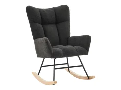 Poltrona|KOMHTOM Cama acolchoada para adulto 180 x 1426 cm, sem cabeceira, com faixa LED (monocromática), base com suspensão hidráulica, bege. Cinzento