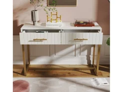 Consola*KOMHTOM Cama acolchoada para adulto 180 x 347 cm, sem cabeceira, com faixa LED (monocromática), base com suspensão hidráulica, bege. Branco