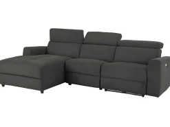 Loft24 Capena | Sofá Chaise Lounge de 3 lugares Esquerda Eléctrica^ Sofá