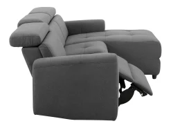 Sofá|Loft24 Capena | Sofá Chaise Lounge de 3 lugares R Cinzento