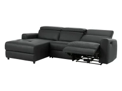 Sofá|Loft24 Capena | Sofá com chaise lounge de 3 lugares esquerdo Cinzento