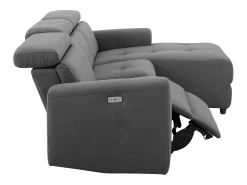 Loft24 Capena | Sofá com Chaise Lounge de 3 lugares Elétrico Direito^ Sofá