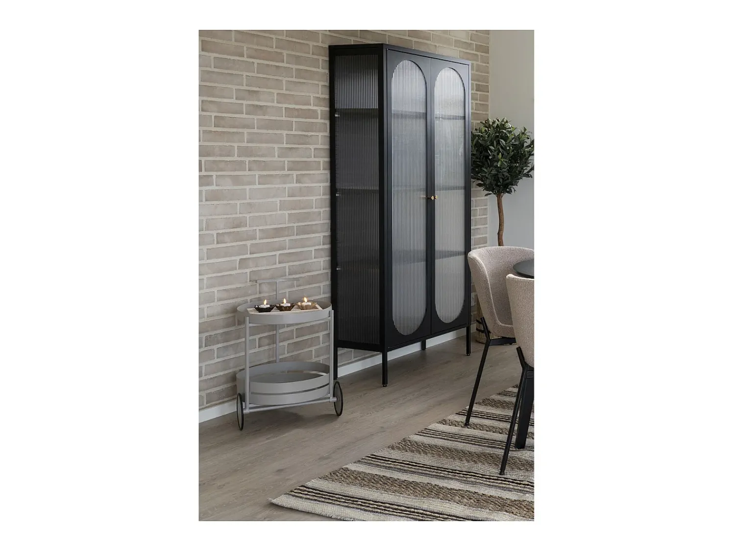 Best Carrinho Beja, , 42x40x61 cm, Kendra Home Cinzento