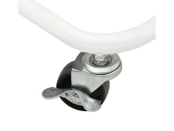 Móvel De Arrumação|vidaxl Carrinho cozinha c/ 3 prateleiras ferro/ABS 42x35x85 cm Branco