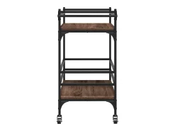 Móvel De Arrumação|vidaxl Carrinho cozinha 82x40x78,5 cm deriv. madeira carvalho castanho Natural claro