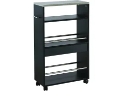Online Carrinho de Cozinha AMBIHOME DURAN - Preto